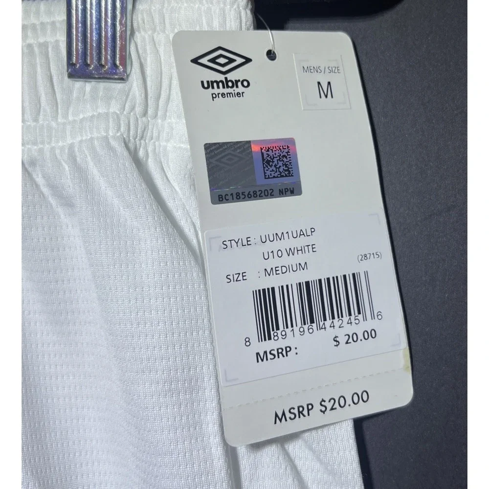 Umbro Premiere Soccer Shorts Mens Medium NWT. - Picture 3 of 7